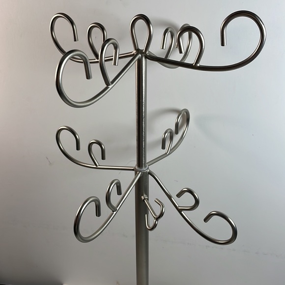 Umbra design Joel Yatscoff silver color metal jewelry display organizer holder - Picture 2 of 9